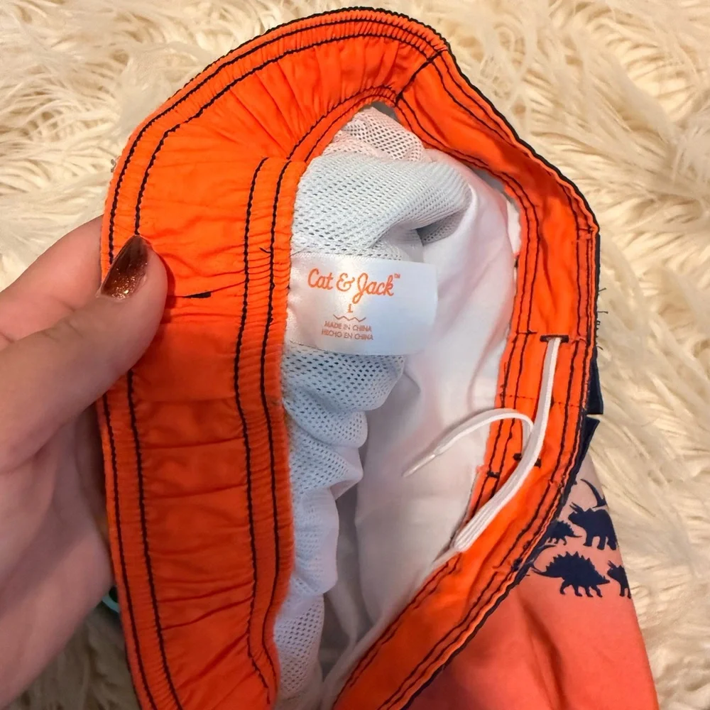 Cat and Jack Boys Swim Trunks Size L